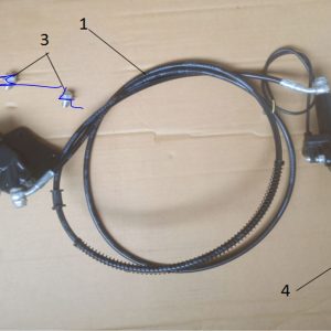 Bremse hinten Komplett für City Go