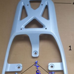 Gepäckträger schwarz Metall zu City Go