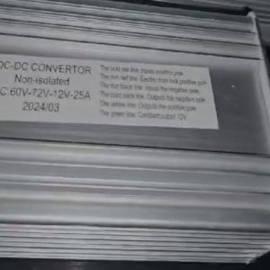 Spannungswandler / Umwandler 60V – 72V zu 12V, 25A zu Feel / Trikel