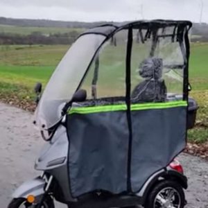 Regenschutzplane für Seniorenmobil 4000 Dach