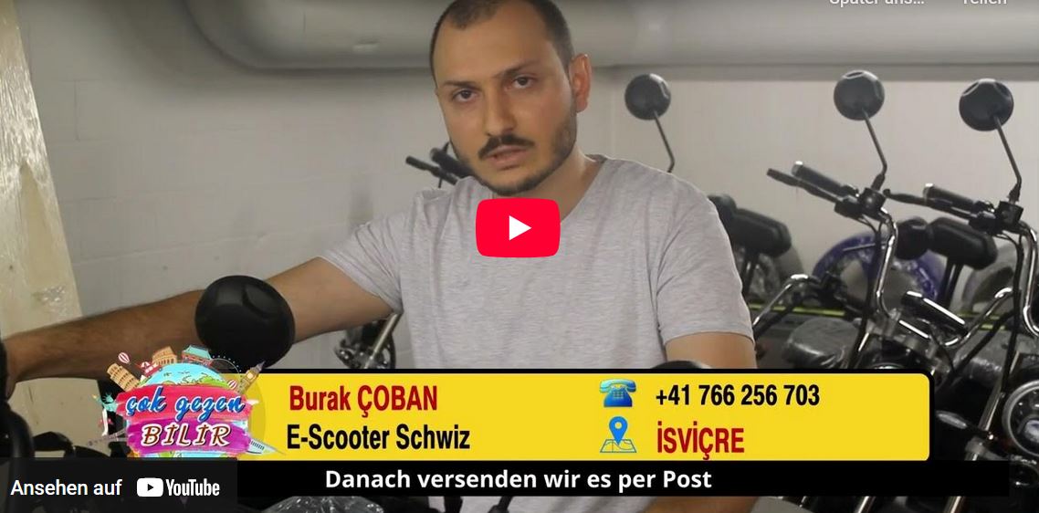 Mehr über den Artikel erfahren E-Scooter Schweiz 2023 Filmdreh mit Untertitel EFEP GmbH