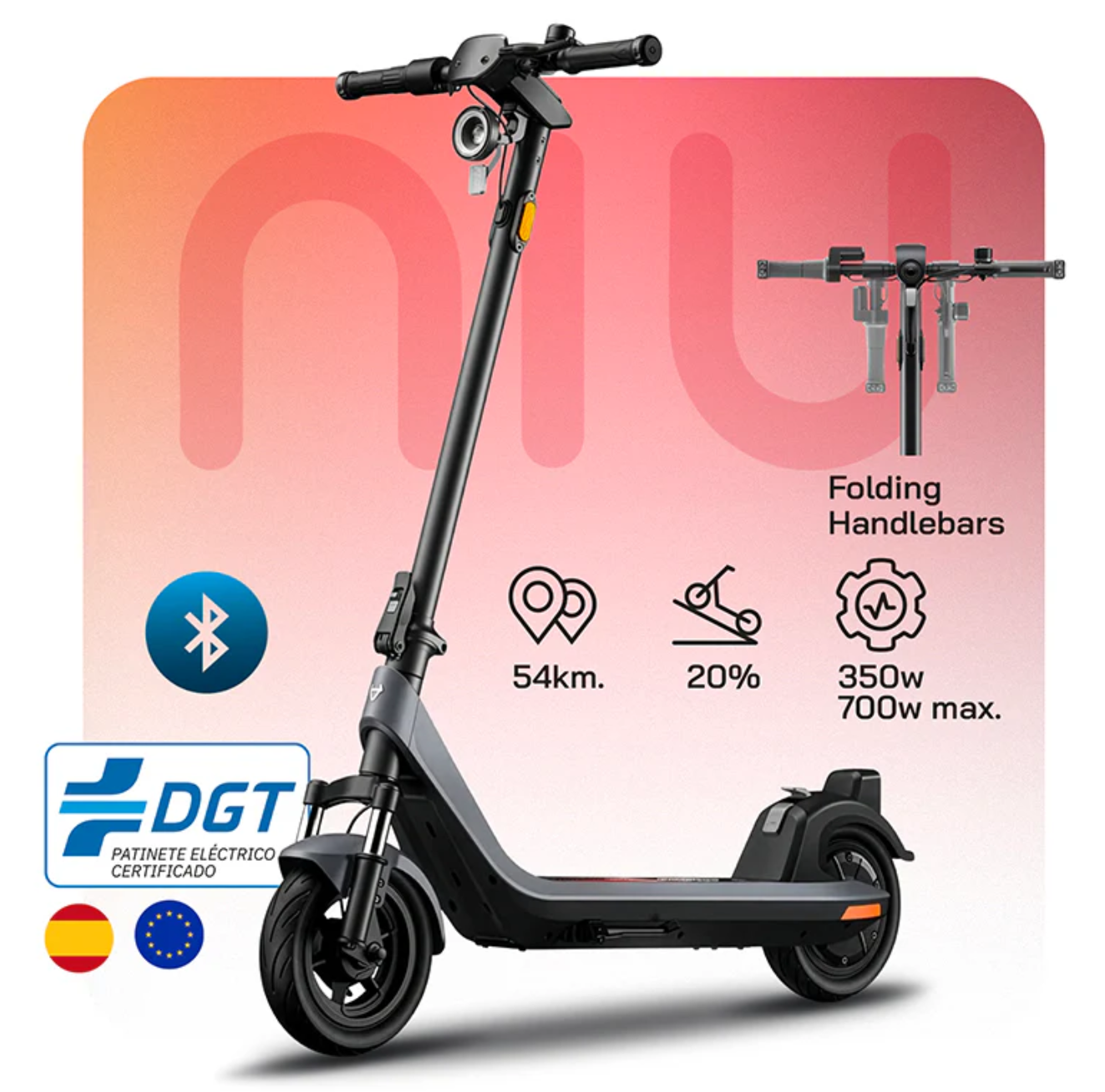 NIU KQi 200P E-Scooter – 350W / 700W Peak, 54 km Reichweite 1 NIU KQi 200P E-Scooter – 350W / 700W Peak, 54 km Reichweite